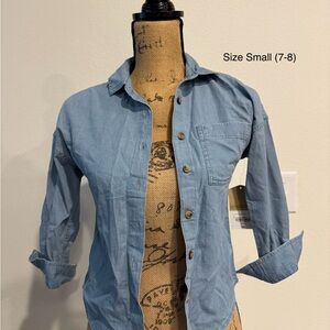 Light Blue Chambray Shirt